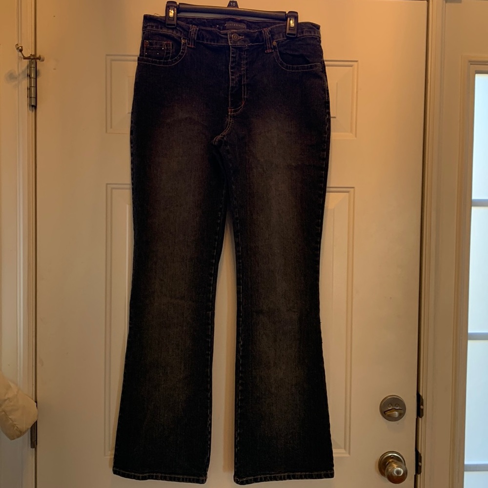 Relativity Women's Boot Leg Jeans in Dark Wash